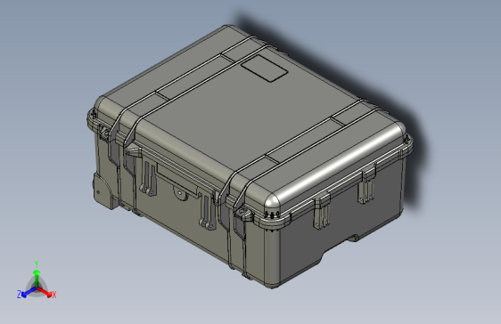 M5866-耐火材质的工具箱三维SW2010无参