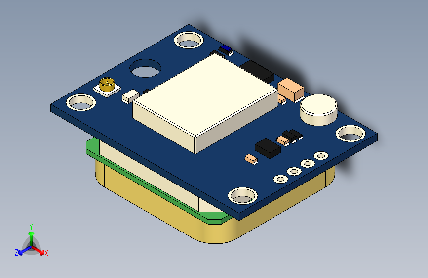 M6059-Ublox GPS模块三维SW2015带参