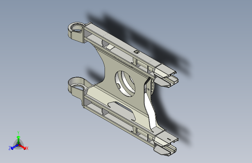 M6410-挖掘机下车模型三维ig