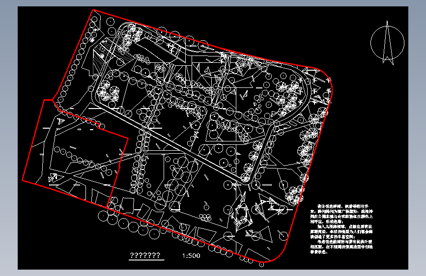 098-上海某公园环境绿化施工图设计