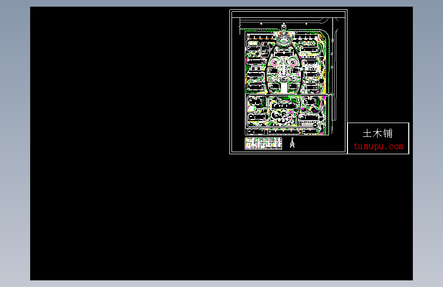 某小区环境设计平面图