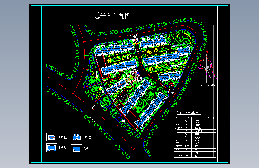 某小区规划设计图1