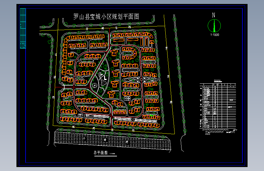 某小区规划图3
