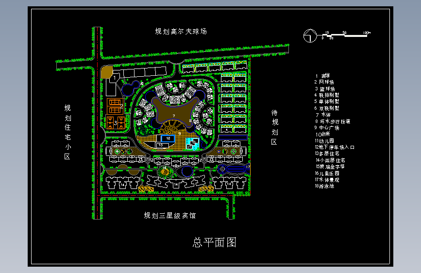 小区设计3719