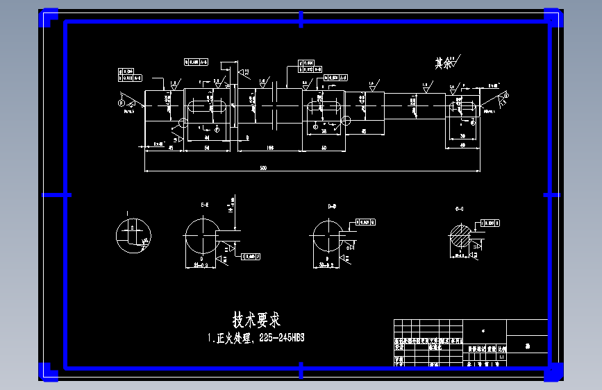 M0401-钢筋调直机设计CAD+说明