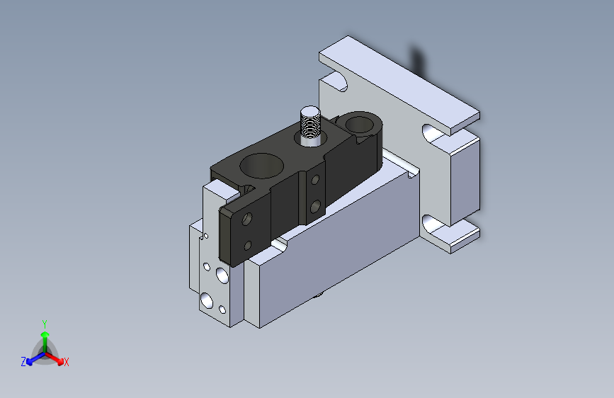 M6694-CA6140后托架夹具设计（钻M6底孔）三维SW2022带参+CAD+说明书