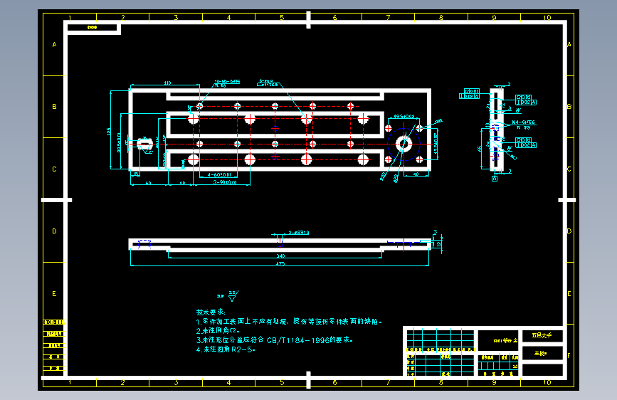 M0048-3d打印铺粉装置CAD