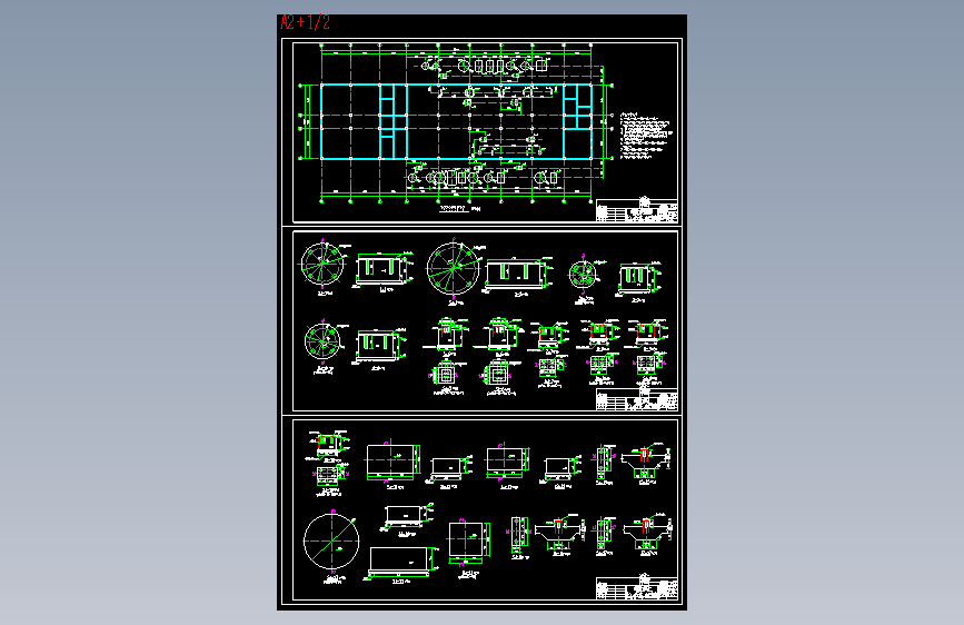 M0443-化工设备图例CAD