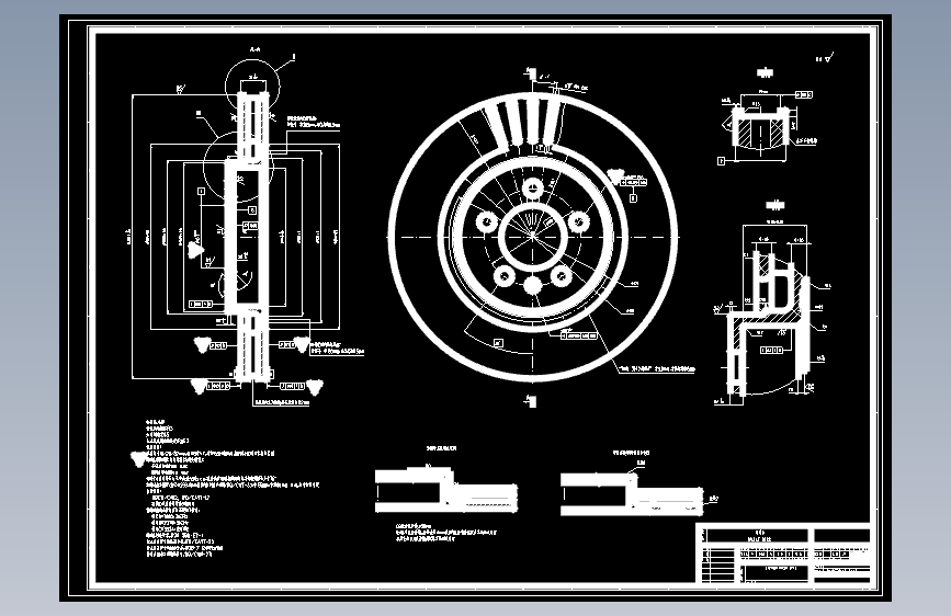 M0736-刹车盘CAD