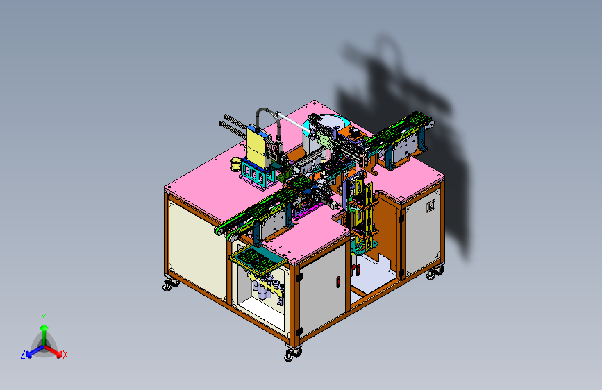 W2585-SMT-PCB自动插针机sw18可编辑
