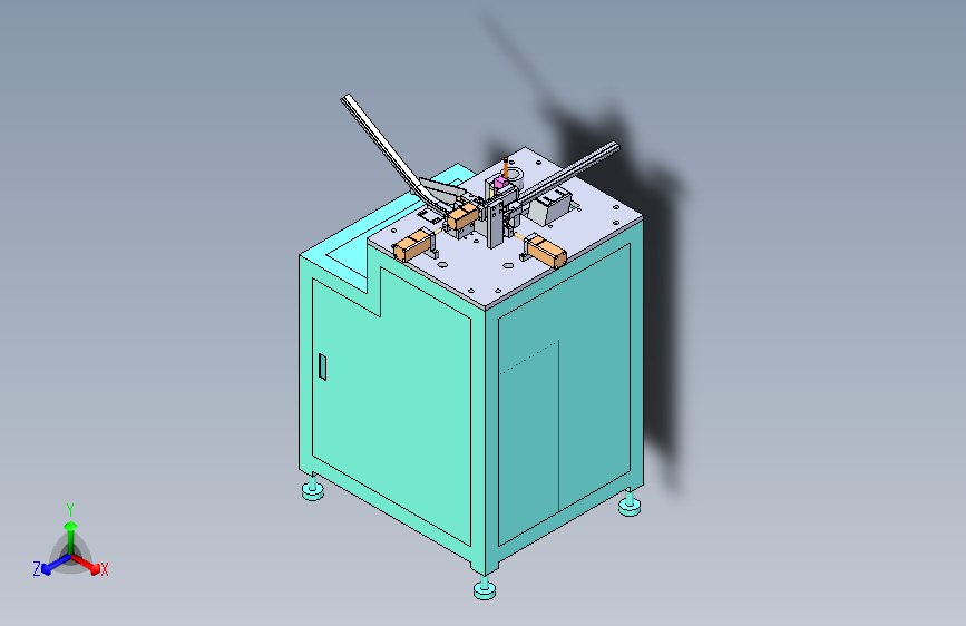 W2607-USBA母侧插DIP加铁壳（sw16可编辑+cad+bom)