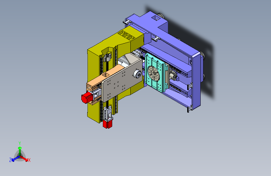 W2748-五轴四联动数控电解加工机床(sw14+说明书+cad）