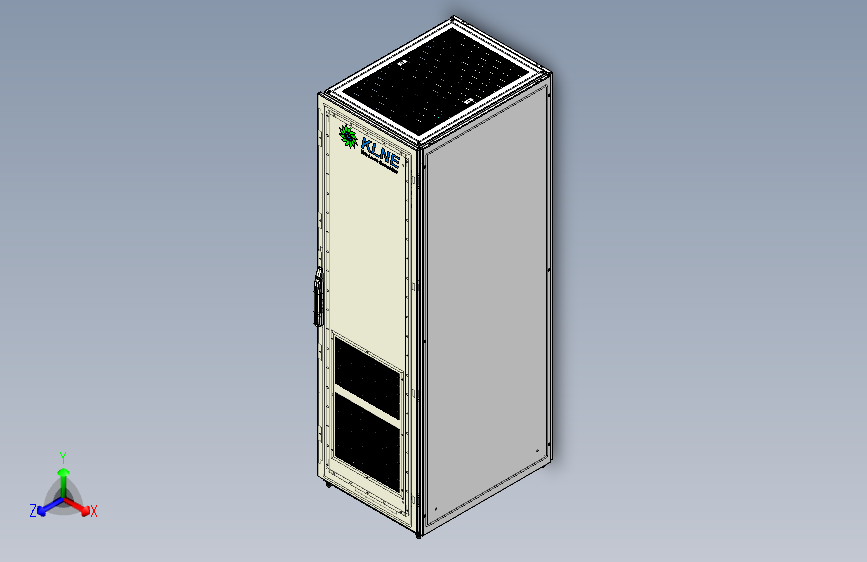 W2792-光伏发电设备250kw光伏逆变器（step+cad）