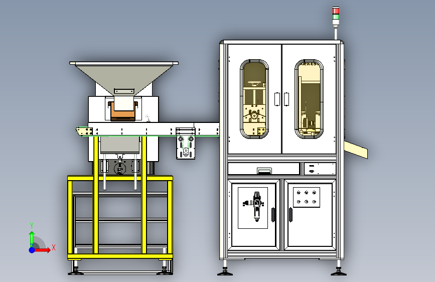 W2825-全自动导管检测机(sw18可编辑+BOM)