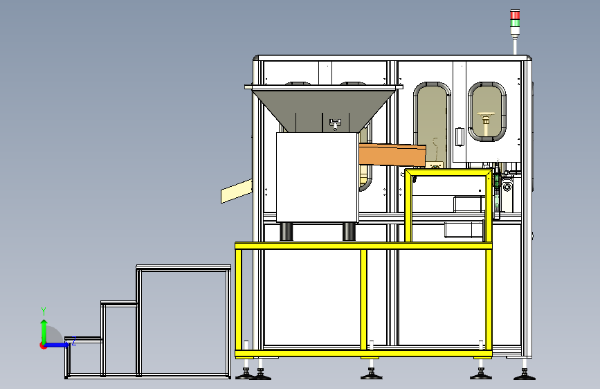 W2825-全自动导管检测机(sw18可编辑+BOM)