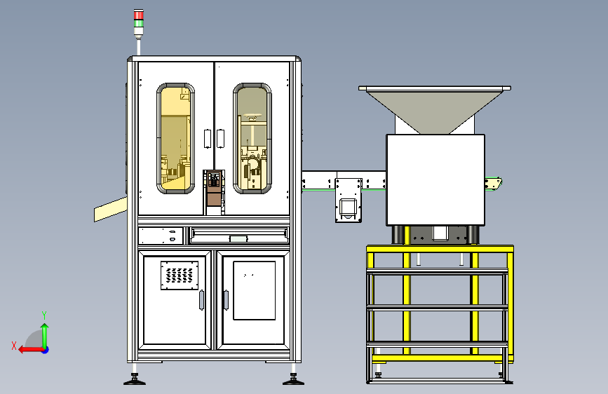 W2825-全自动导管检测机(sw18可编辑+BOM)