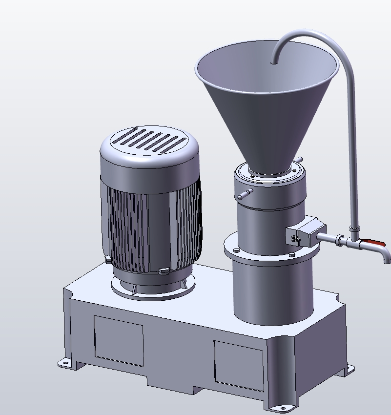 M0907-循环式胶体磨研磨机三维SW2015带参