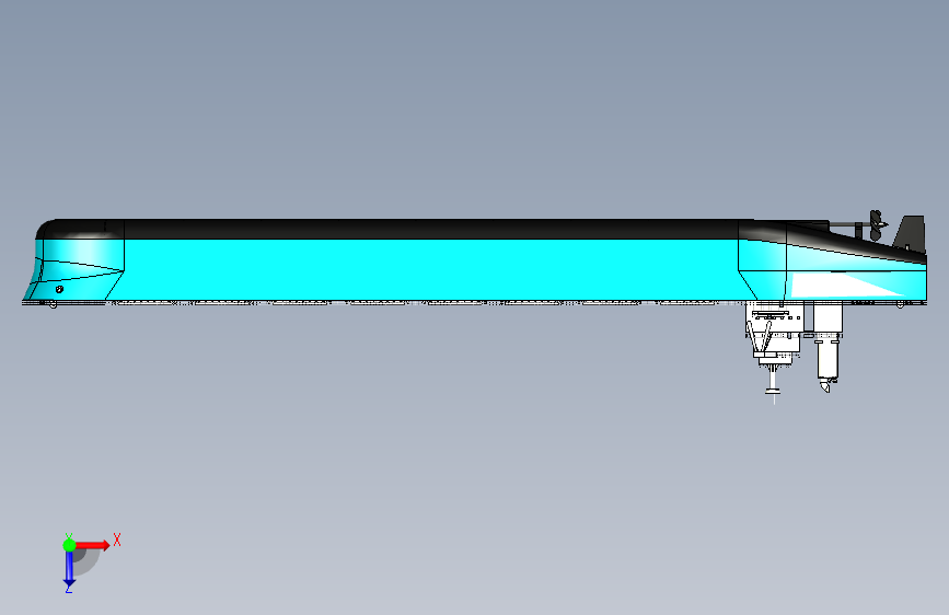 M1824-现代化轮船三维SW2016无参