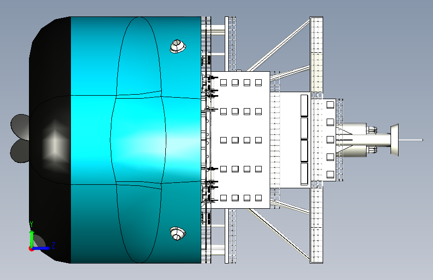 M1824-现代化轮船三维SW2016无参
