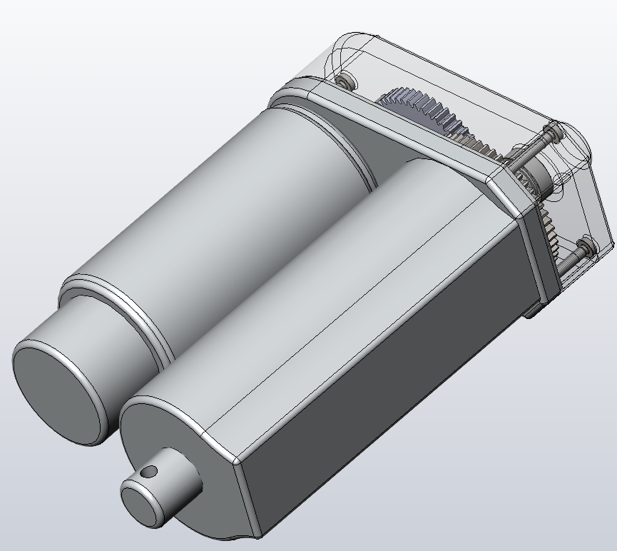 M1831-小型电动推杆设计三维SW2018带参