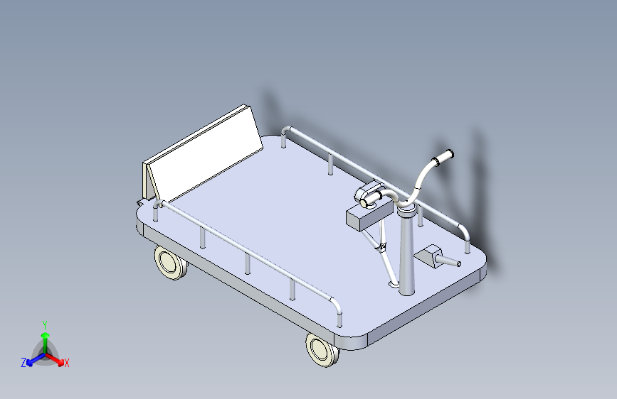 M1842-小运输车模型三维SW2020带参