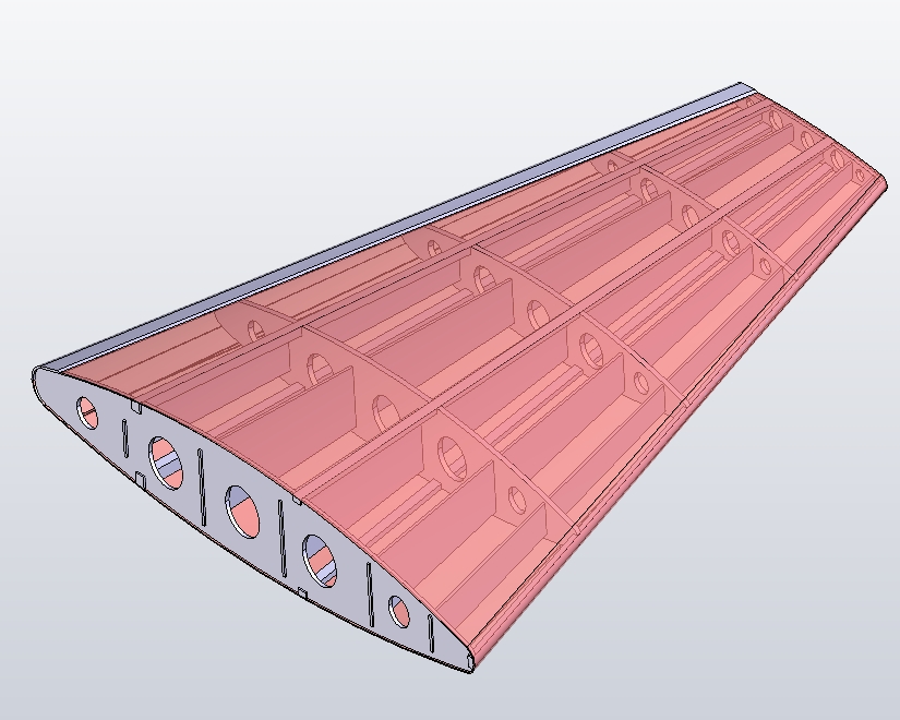 M1918-战斗机水平尾翼三维CatiaV5R21无参