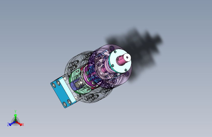 M1955-轴向变量柱塞泵Solidworks图纸三维SW2017带参