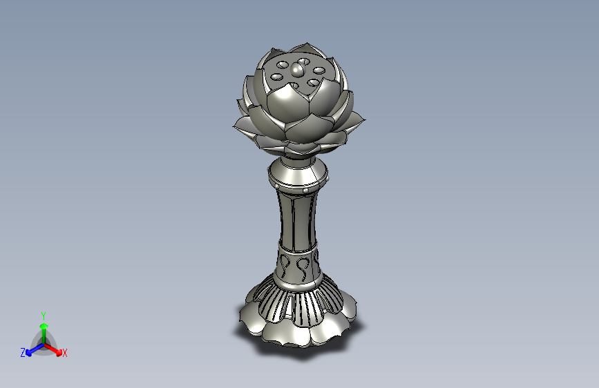 M2212-宝莲灯-3D三维IGS 