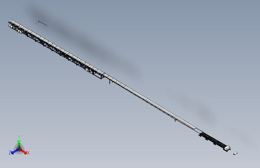 M2480-伸缩带式输送机三维Step无参