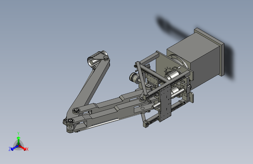 M3088-码垛机器人模具设计图三维SW2012无参
