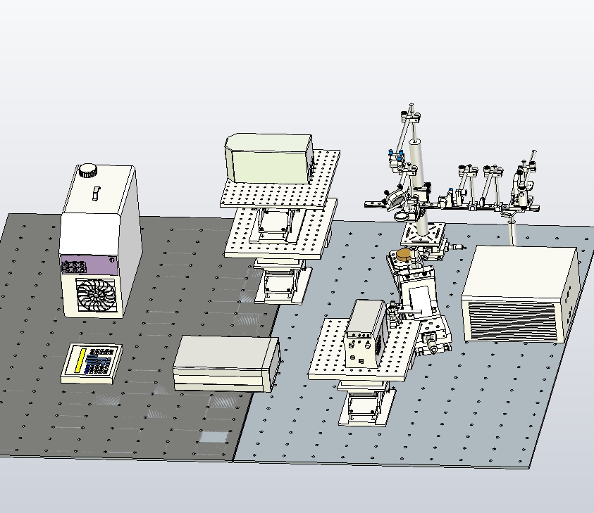 M3216-实验室光学系统三维Stp