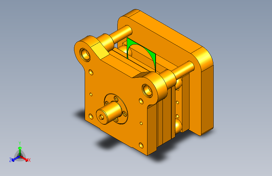 M3333-小圆片冲压模具3D结构的设计三维UG11.0带参