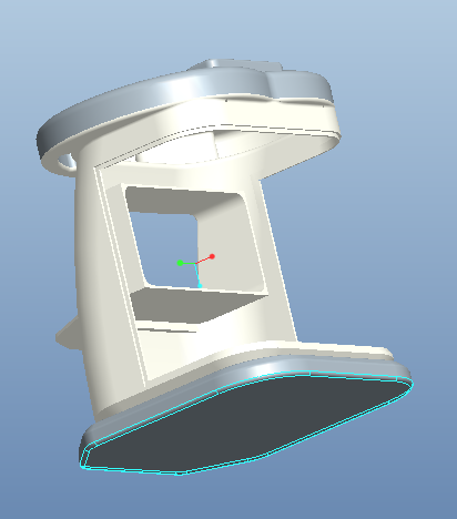 M4161-工作台推车医疗操作系统三维ProE5.0带参