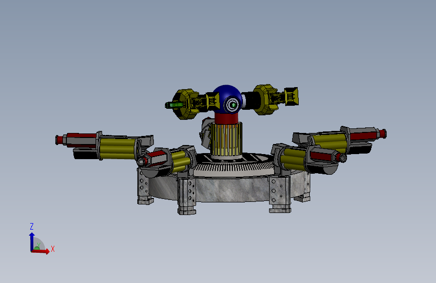 Sci-fi科幻武器模型3D图纸 Solidworks设计