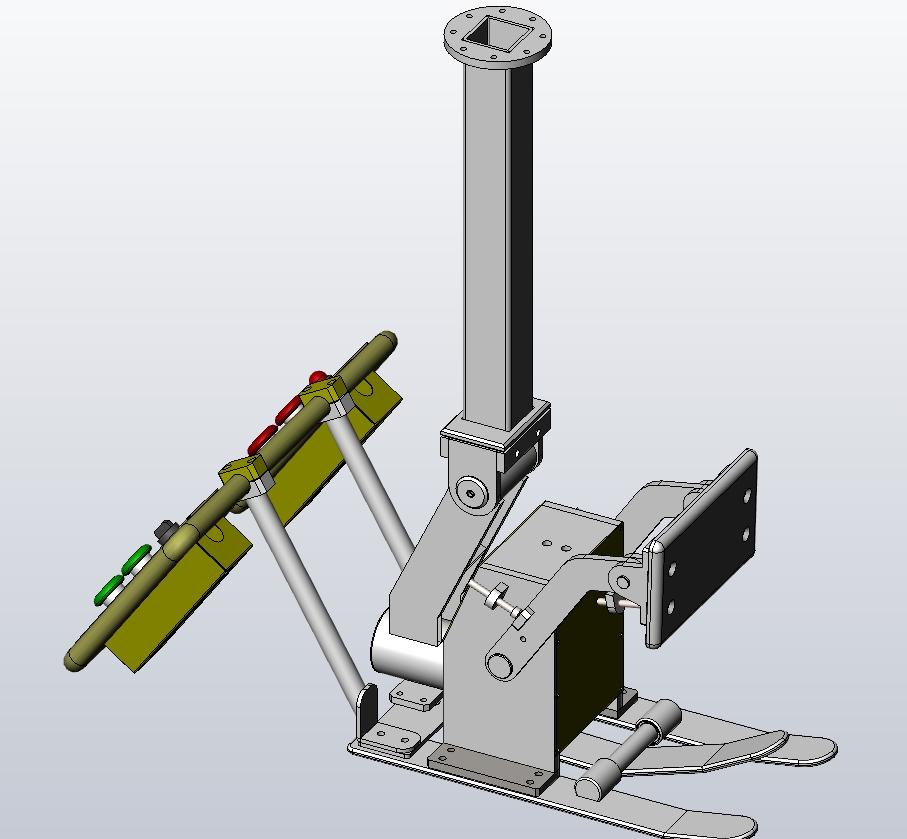 M5311-汽车座椅夹具三维SW2014无参