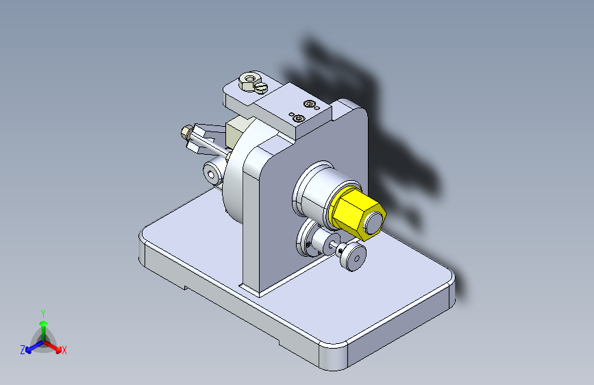 M5912-十字轴钻4孔（分度）夹具设计三维SW2010带参