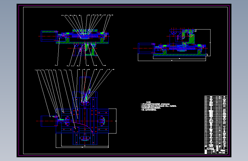M6759-X-Y数控工作台机电系统设计CAD+说明书