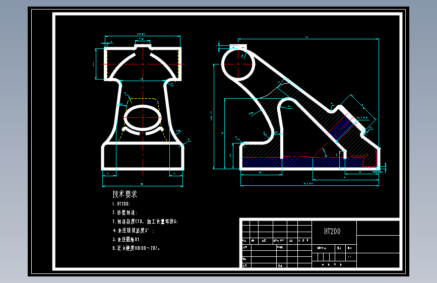 M4108-尾座体加工Φ14斜孔的夹具体设计+CAD+说明