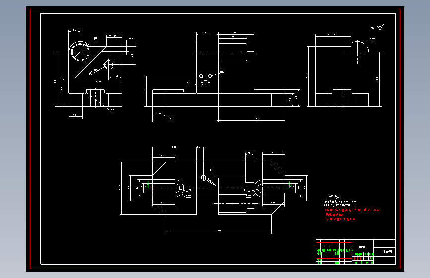 M4461-KCSJ-06角板工艺及夹具设计+CAD+说明