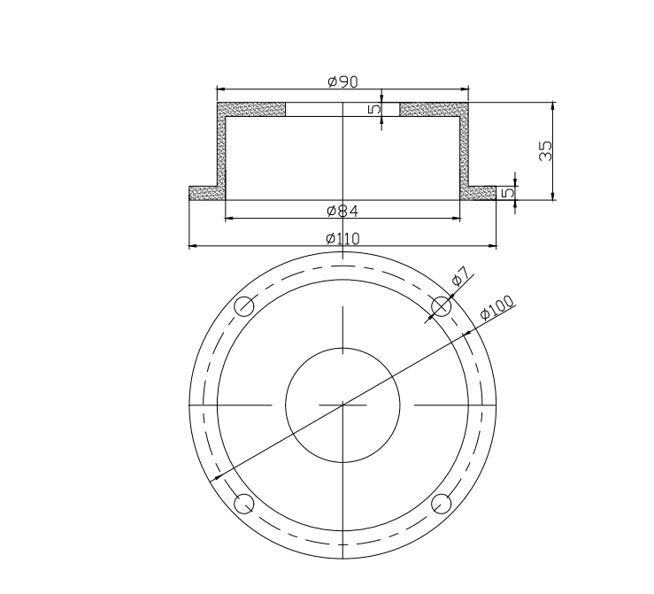 M1223-泵体压紧盖压铸模具设计三维UG10.0无参+CAD+说明