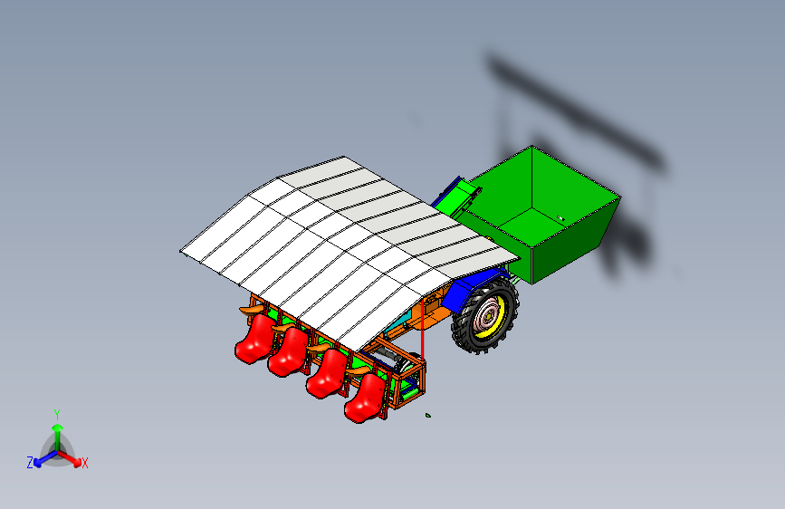 W3260-多功能采摘作业平台（含cad）sw12可编辑