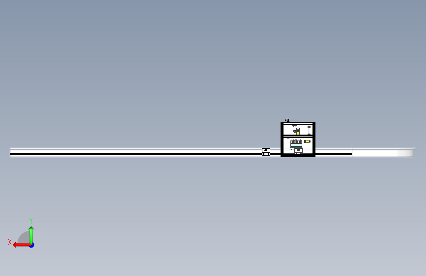 W3282-大众轴承盖防错检测机sw18可编辑 背面视图