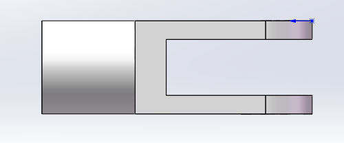 W3497-异形缺口冲切机sw18可编辑