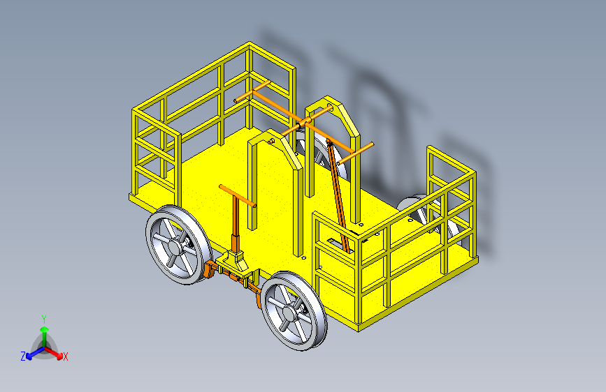 W3541-手动轨道车sw18可编辑