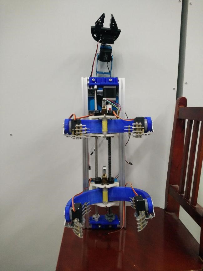 W3654-攀爬机器人sw2016含cad可编辑