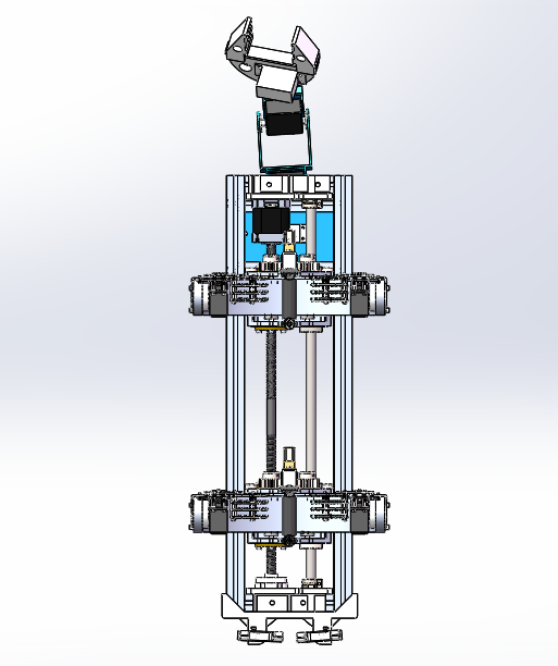 W3654-攀爬机器人sw2016含cad可编辑