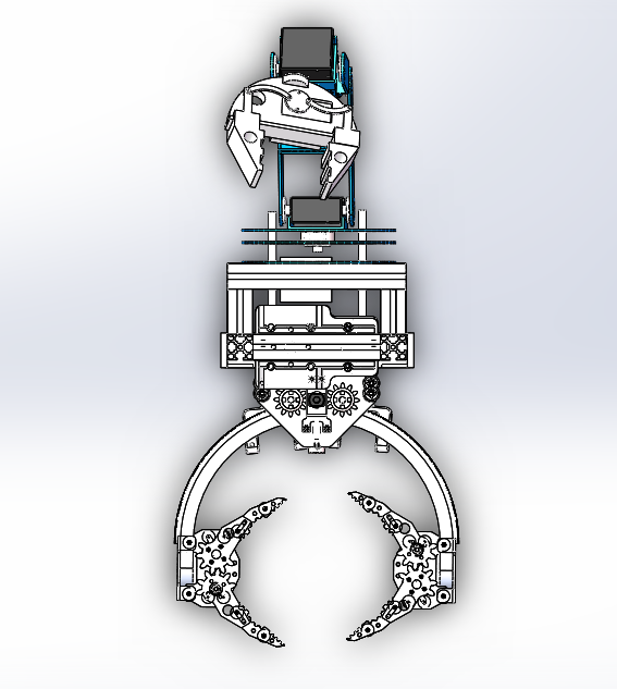 W3654-攀爬机器人sw2016含cad可编辑