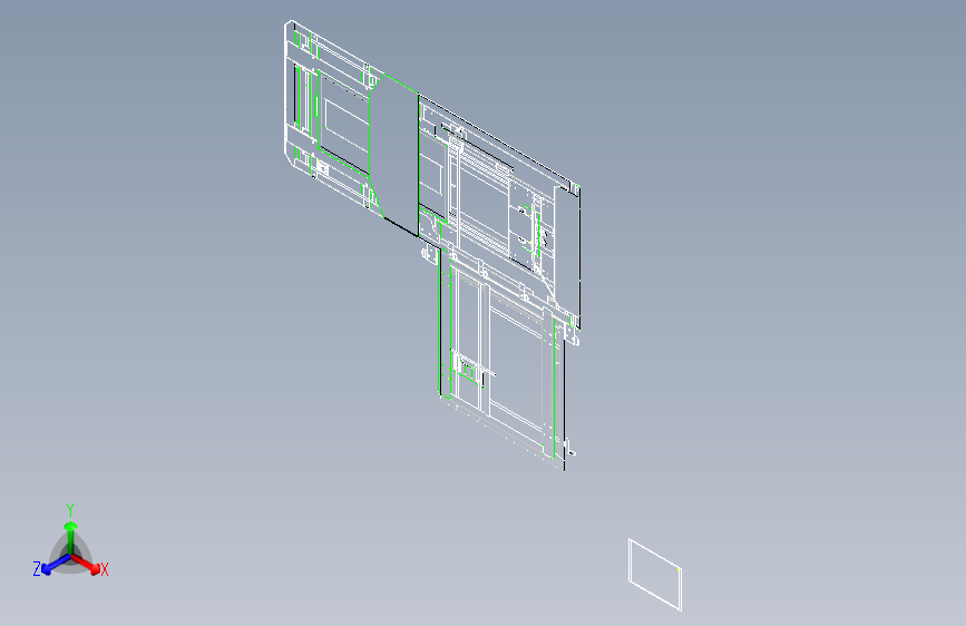 W3681-新款开箱机（proe5.0+cad）