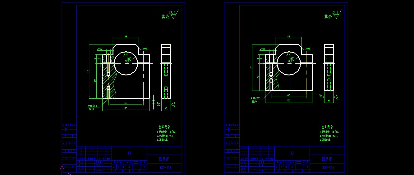 M1083-300枕式包装机CAD