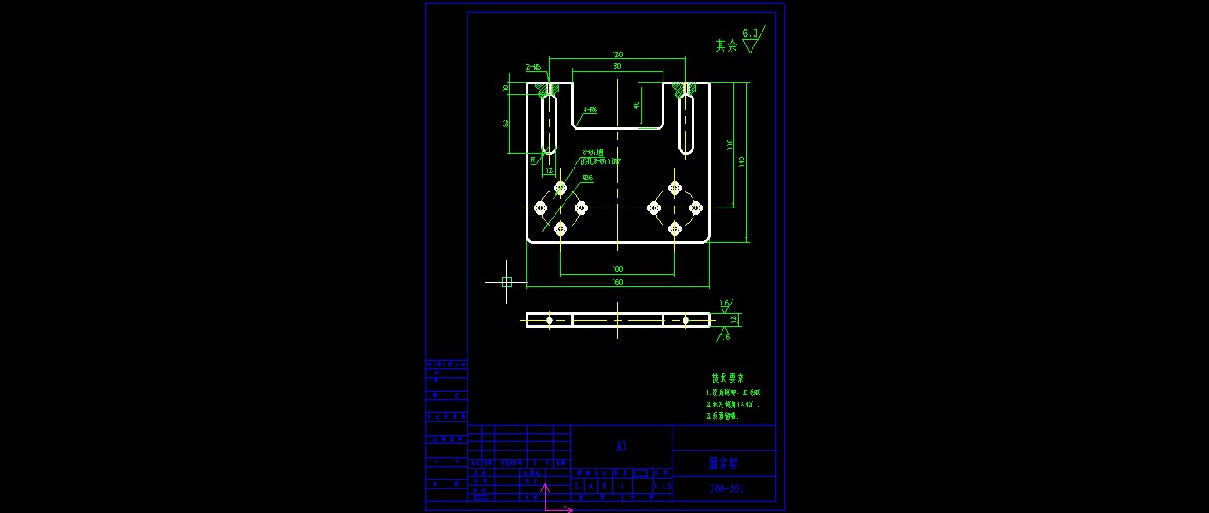 M1083-300枕式包装机CAD
